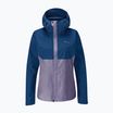 Jachetă de ploaie pentru femei Rab Downpour Eco patriot blue/purple sage