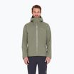 Geacă de ploaie pentru bărbați Rab Downpour Light light khaki