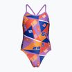 Costum de baie dintr-o bucată pentru copii Speedo Allover Digital Vback watermelon/true cobalt/sweet purple/man peel/white