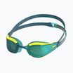 Ochelari de înot Speedo Fastskin Hyper Elite Mirror hyper yellow/steel/emerald mirror