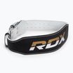 RDX Belt 4 Cureaua de haltere din piele neagră WBS-4RB