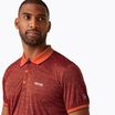 Tricou de trekking pentru bărbați REGATTA Polo Remex II tangerine tango