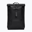 Rucsac de oraș Rains Rucksack Rolltop W3 13 l black