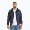 Geacă pentru bărbați  Pitbull Athletic Logo Hooded Nylon dark navy