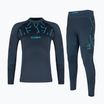 Set de lenjerie termoactivă pentru copii Alpinus Tactical Gausdal grafit/albastru