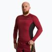 Rashguard longsleeve męski HOOK FIGHTING Base roșu