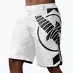 Hayabusa Icon Icon Fight pantaloni scurți de antrenament alb ICFS-WH-M