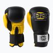 Mănuși de box Divizia B-2 negru-galben DIV-TG01