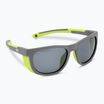 Ochelari de soare pentru copii GOG Eden  matt grey/neon yellow/smoke