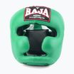 Cască de box  RAJA BOXING Semi Leather green