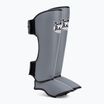 Apărători pentru tibie RAJA BOXING Lightweight Shin Guards Genuine Leather grey
