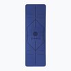 Yoga mat HMS YM10 8 mm albastru închis