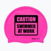 Cască de înot BuddySwim CSW Silicone pink