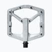 Pedale de bicicletă Crankbrothers Stamp 2 raw silver