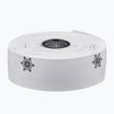 SUPACAZ Super Sticky Kush Galaxy Galaxy bandă albă / imprimare neagră / priză neagră / dopuri negre de bandă neagră pentru ghidon