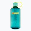 Sticlă turistică Nalgene Narrow Mouth Sustain 1000 ml cerulean