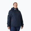 Geacă de navigație pentru femei Helly Hansen Crew Hooded Midlayer Plus 2.0 navy