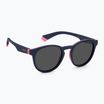 Ochelari de soare pentru copii Polaroid PLD 8048/S blue pink/grey polarized