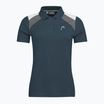 Tricou polo de tenis pentru femei HEAD Club 22 Tech Polo navy