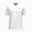 Tricou de tenis polo pentru bărbați HEAD Club 25 Tech Polo white