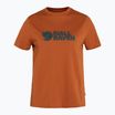 Tricou de trekking pentru femei Fjällräven Logo maro F87146