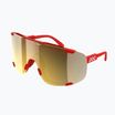 Ochelari de soare  POC Devour prismane red/clarity road/partly sunny gold
