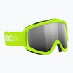 Ochelari de schi pentru copii  POC POCito Iris fluorescent yellow/green/partly sunny silver