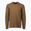 Tricou de trekking pentru bărbați POC Poise Crew jasper brown