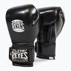 Mănuși de box Cleto Reyes Velcro Sparring black/silver