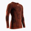 Longsleeve termoactiv pentru bărbați X-Bionic Symbio Merino Shirt clay