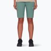 Pantaloni scurți de trekking pentru femei Mammut Runbold Roll Cuff verde 1023-00720-40236-36-10