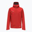 Geacă de ploaie pentru bărbați Mammut Crater Light HS Hooded mammut red