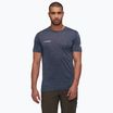 Tricou de  trekking pentru bărbați Mammut Tree Wool FL marine melange