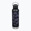 Sticlă de călătorie Klean Kanteen Classic VI negru camuflaj negru