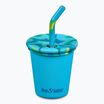 Cană Klean Kanteen Kid's Steel Straw Lid 296 ml hawaian ocean