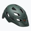 Cască de ciclism pentru copii Bell Sidetrack matte dark green/orange