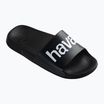 Papuci Havaianas Classic Logomania navy black