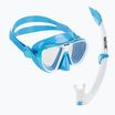 Set de snorkeling pentru copii SEAC Bella light blue