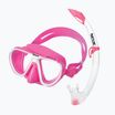 Set de snorkeling pentru copii SEAC Bella pink