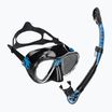 Set de scufundări  Cressi Big Eyes Evolution + Alpha Ultra Dry black/blue