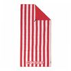 Cressi Prosop de uscare rapidă din microfibră Stripe roșu XVA871160
