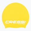Cască de înot Cressi Loira Long Hair yellow/white
