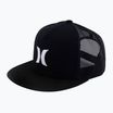 Șapcă pentru bărbați Hurley Icon Solid Flat Trucker black