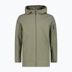 Jachetă de ploaie pentru bărbați CMP 35Z387 Fix Hood sage