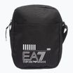 Borsetă EA7 Emporio Armani Train Core 2 l black/white logo