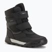 Ghete de zăpadă pentru copii Geox Trekkyup ABX black/ silver