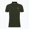 Polo pentru bărbați Aeronautica Militare Essential verde scuro