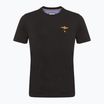 Bărbați Aeronautica Militare Essential jet negru T-shirt