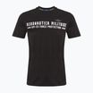Tricou negru pentru bărbați Aeronautica Militare Heritage jet