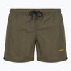 Pantaloni scurți de baie pentru bărbați Aeronautica Militare 251BW225CT3539 olive militar